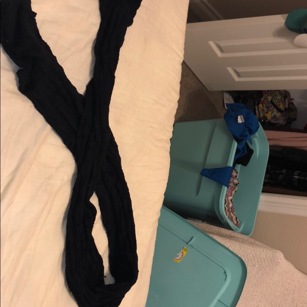 Black Soft Scarf